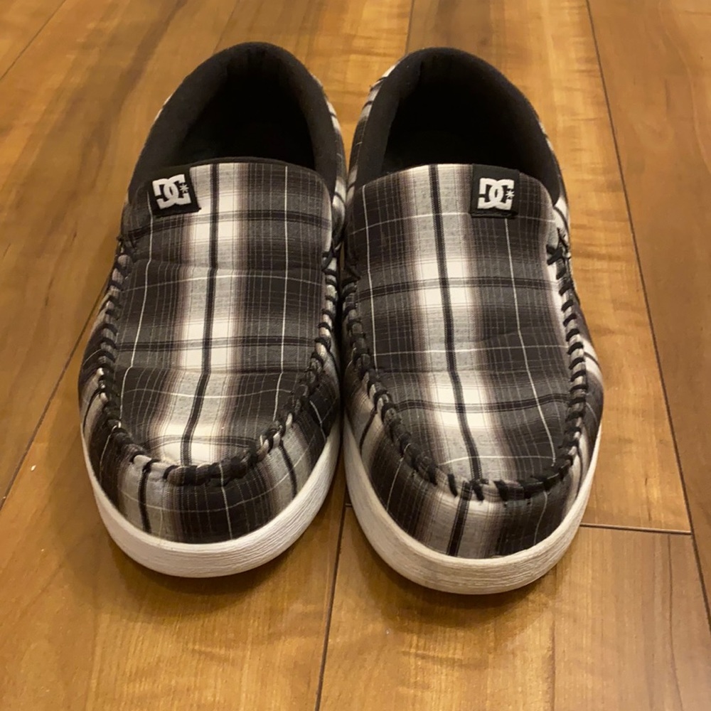 DC Villians TX skate shoe black & white